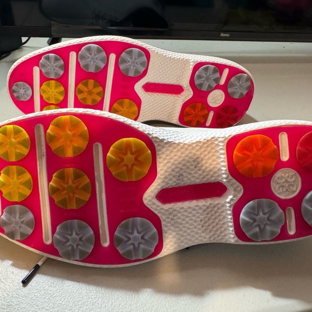 G/FORE  Sneakers with Pink and Orange Soles